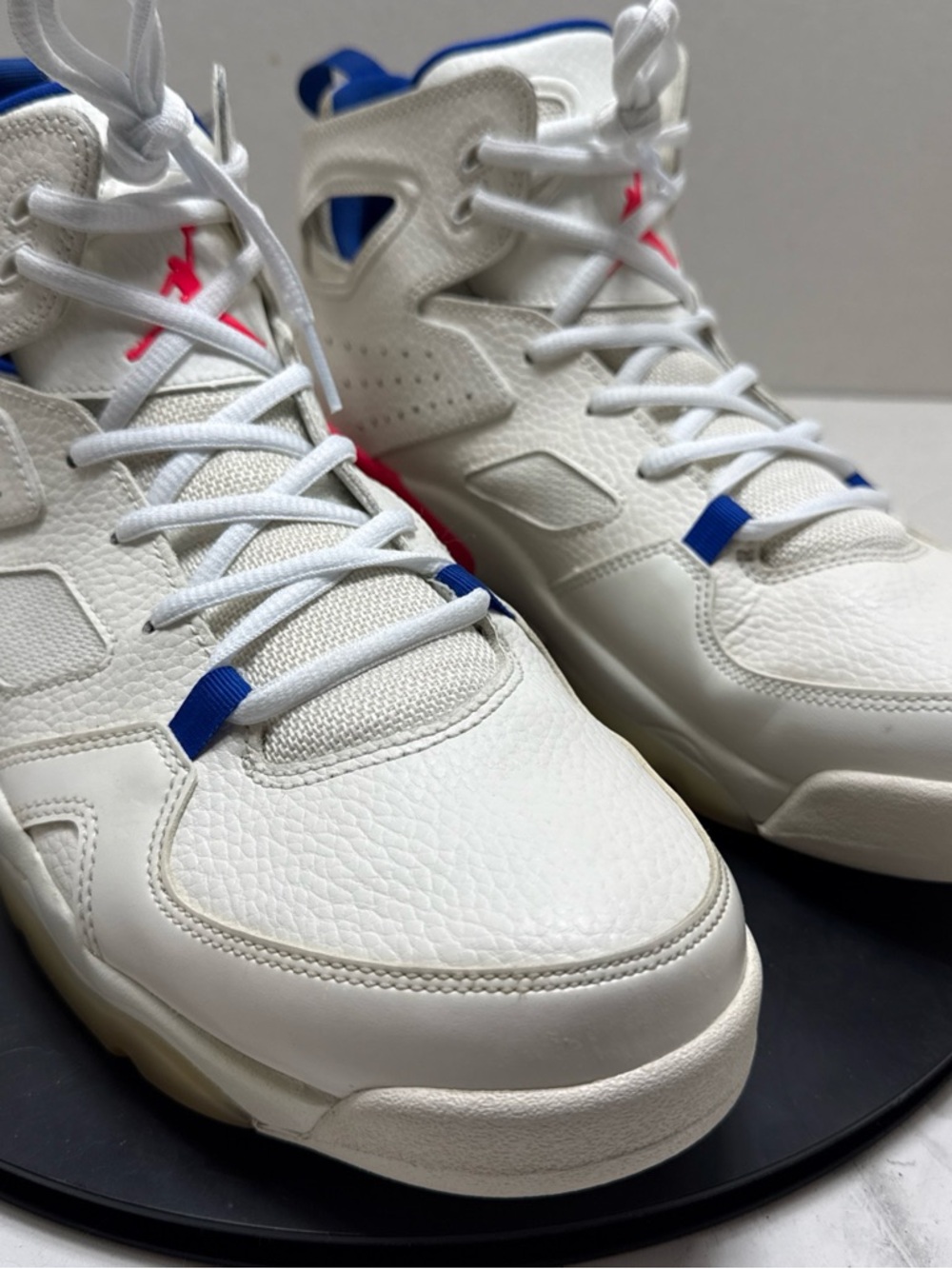 Nike Air Jordan Fight Club 91 555475-125 Men’s White/Blue Basketball Sneakers. - Picture 2 of 16